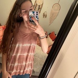 American Eagle Soft & Sexy Tie Dye Tank